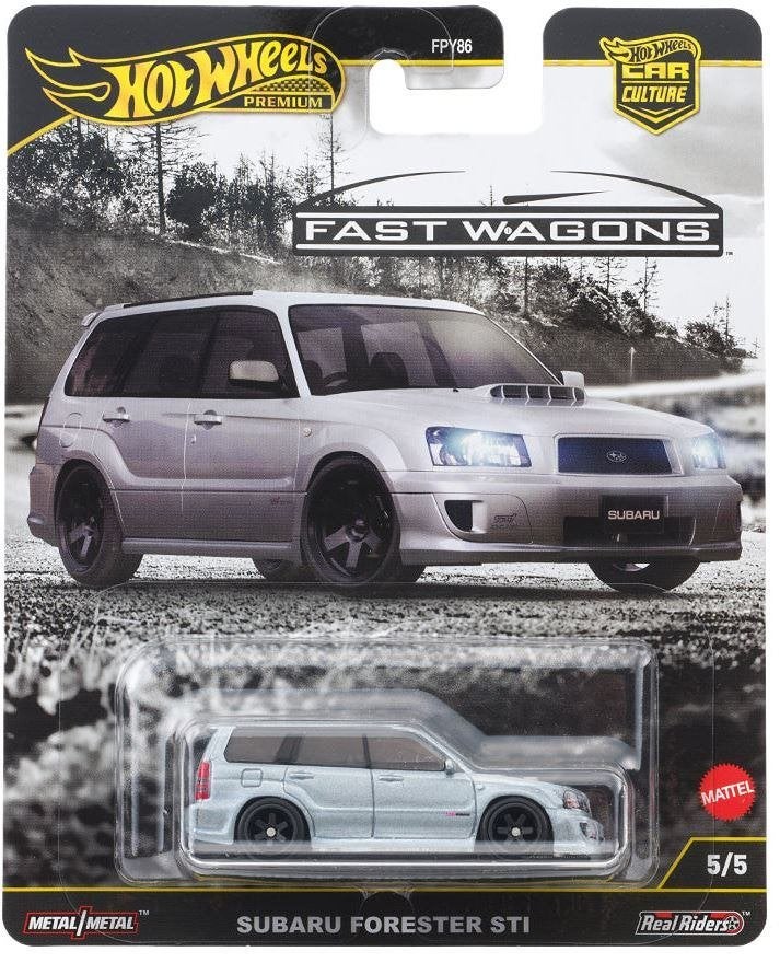 2025 Hot Wheels Premium Subaru Forester STi - Fast Wagons, Ophalen of Verzenden, Nieuw