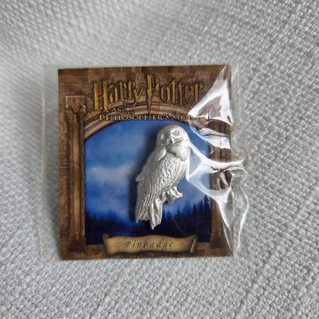 Harry potter 2001 - pins (philosopher stone), Ophalen of Verzenden, Zo goed als nieuw, Overige typen