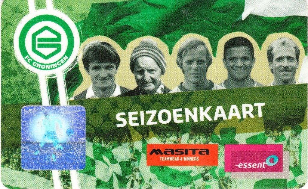 seizoenkaart FC Groningen 2014 / 2015, Verzamelen, Sportartikelen en Voetbal, Ophalen of Verzenden, Gebruikt, Overige binnenlandse clubs