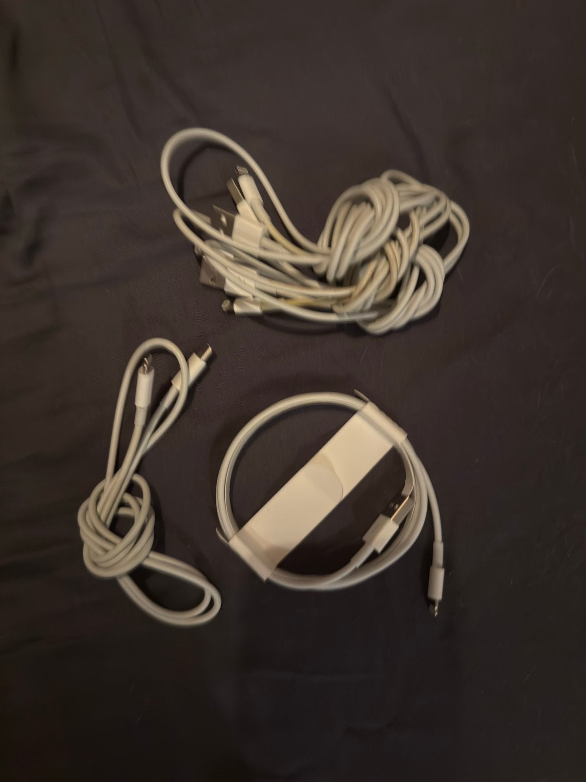5x Apple Lightning kabel, Ophalen of Verzenden, Gebruikt, Zwart, 256 GB