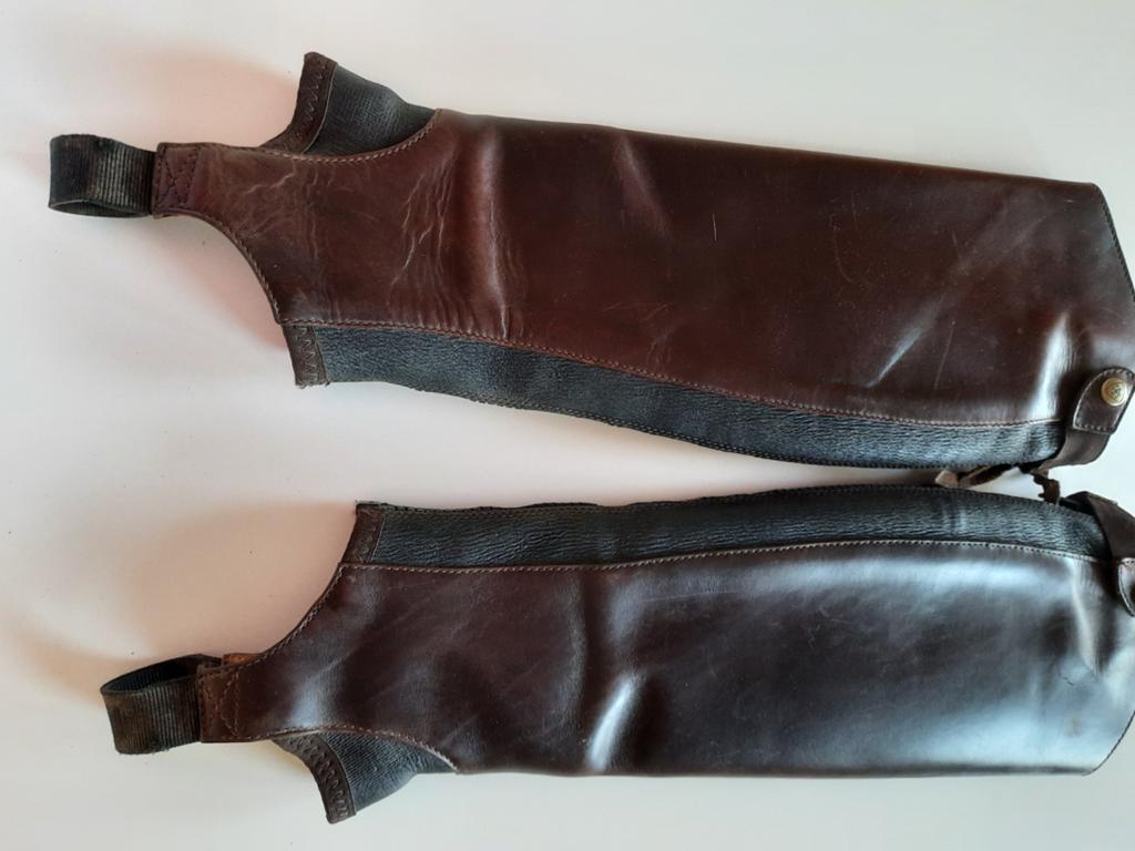 Lederen paardrijchaps Ariat, bruin, Small, Dieren en Toebehoren, Ophalen, Gebruikt, Schoeisel