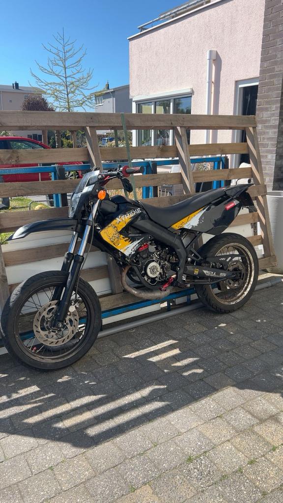 Derbi Senda 75cc, Ophalen, 6 versnellingen, Gebruikt, Maximaal 45 km/u