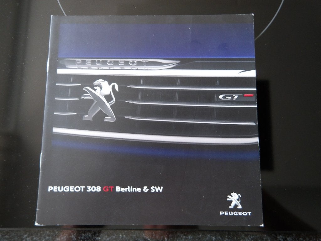 Peugeot 308 GT Berline & SW Brochure, Ophalen of Verzenden, Zo goed als nieuw, Peugeot, Peugeot