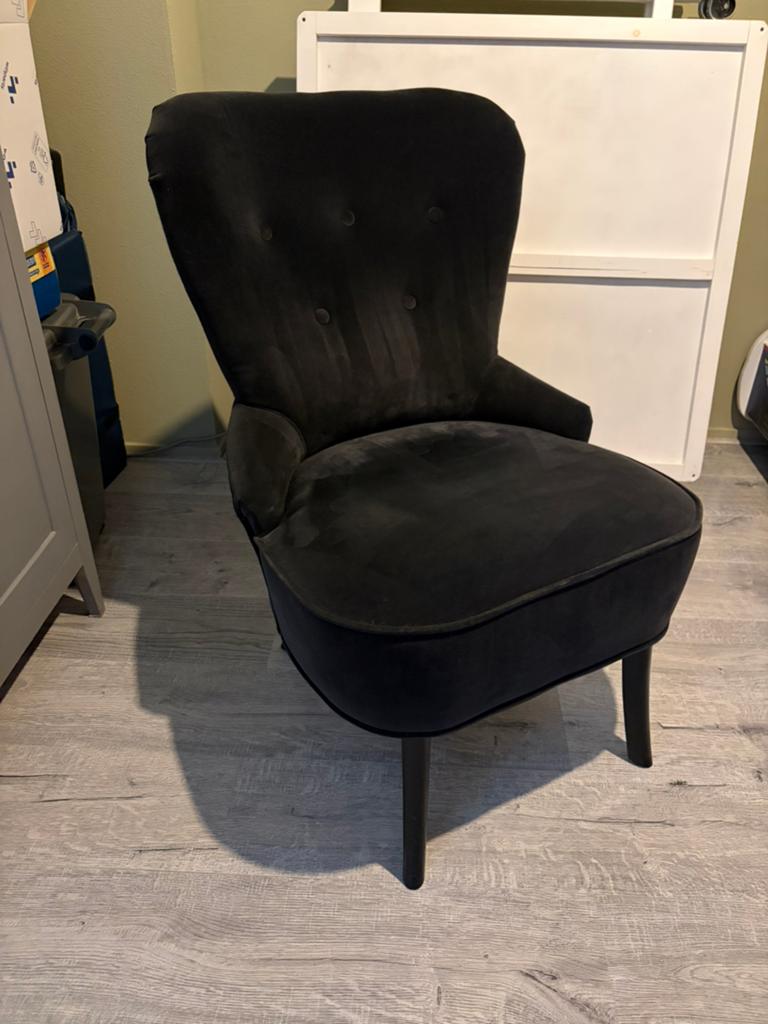 Leuke stoel!, Huis en Inrichting, Fauteuils, Ophalen, 75 tot 100 cm, Zo goed als nieuw, Stof
