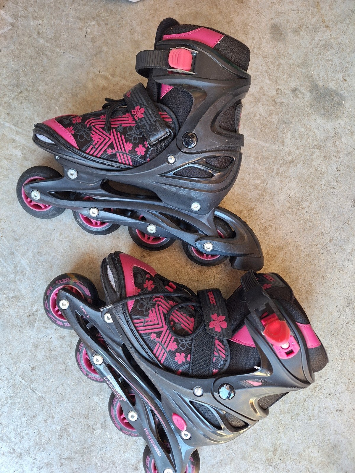 Roze Roces skeelers, mt 34-37 evt met helm, Sport en Fitness, Skeelers, Ophalen, Roces