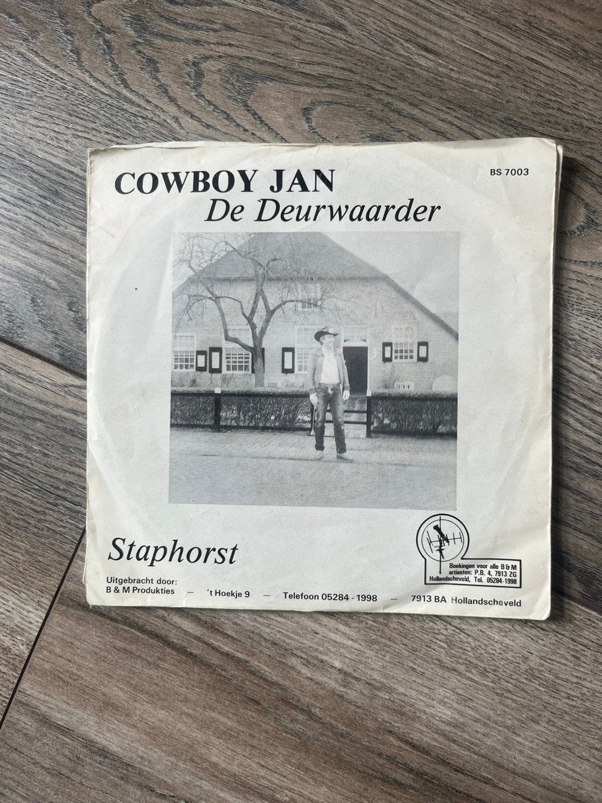 Cowboy Jan - de deurwaarder, Ophalen of Verzenden, Zo goed als nieuw, Overige formaten, Levenslied of Smartlap