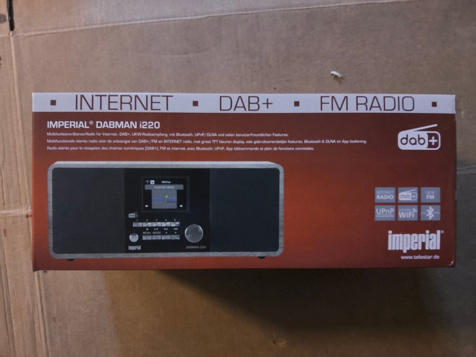 Imperial DABMAN i220 Internet/DAB+/FM Radio, Audio, Tv en Foto, Radio's, Ophalen, Nieuw