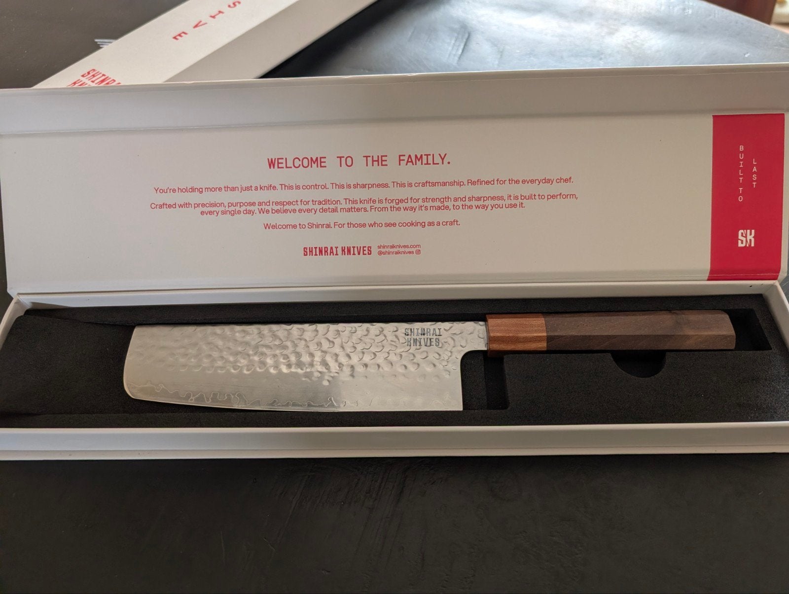 Kigami Exclusive Damascus Nakiri mes 18 cm - VG-10 - 61 HRC, Ophalen of Verzenden, Nieuw