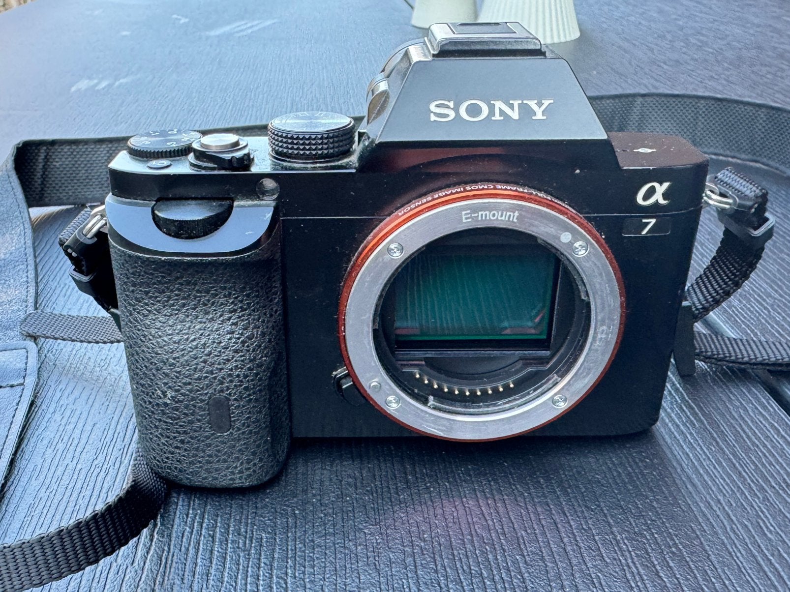 Sony A7, Audio, Tv en Foto, Fotocamera's Digitaal, Ophalen, Gebruikt, Accu, Kantelbaar/draaibaar scherm