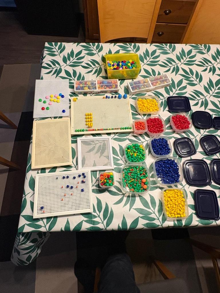 Kinder mozaïek speelset - Urenlang creatief plezier!, Ophalen, Gebruikt, Knutselen