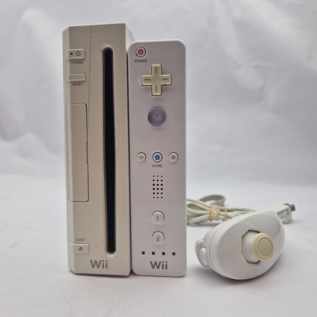 Nintendo wii + Controller + nunchuk || Nu voor maar €59.99, Ophalen of Verzenden, Gebruikt, Met 1 controller