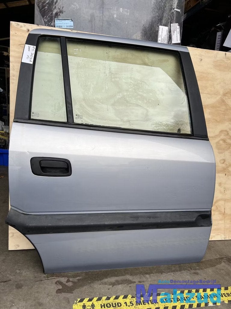 OPEL ZAFIRA A Grijs rechts achter deur portier 1998-2005, Gebruikt, Deur, Ophalen of Verzenden, Kontakt@opel-infoservice.de