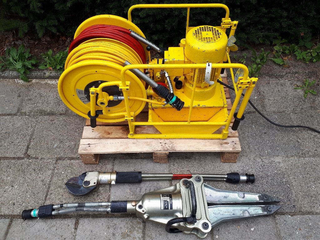 Weber Holmatro brandweer reddingset, Auto diversen, Ophalen, Gebruikt