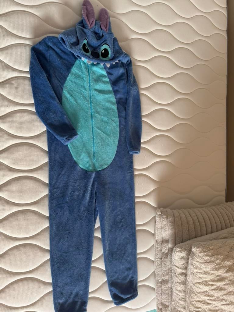 Stitch onesie H&M 146-152, Kinderen en Baby's, Carnavalskleding en Verkleedspullen, Ophalen of Verzenden, Zo goed als nieuw, 146 t/m 152