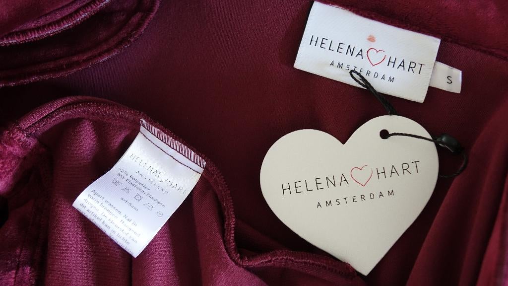 nieuw HELENA HART fluwele jasje, Kleding | Dames, Jassen | Winter, Maat 38/40 (M), Overige kleuren, Verzenden, Nieuw