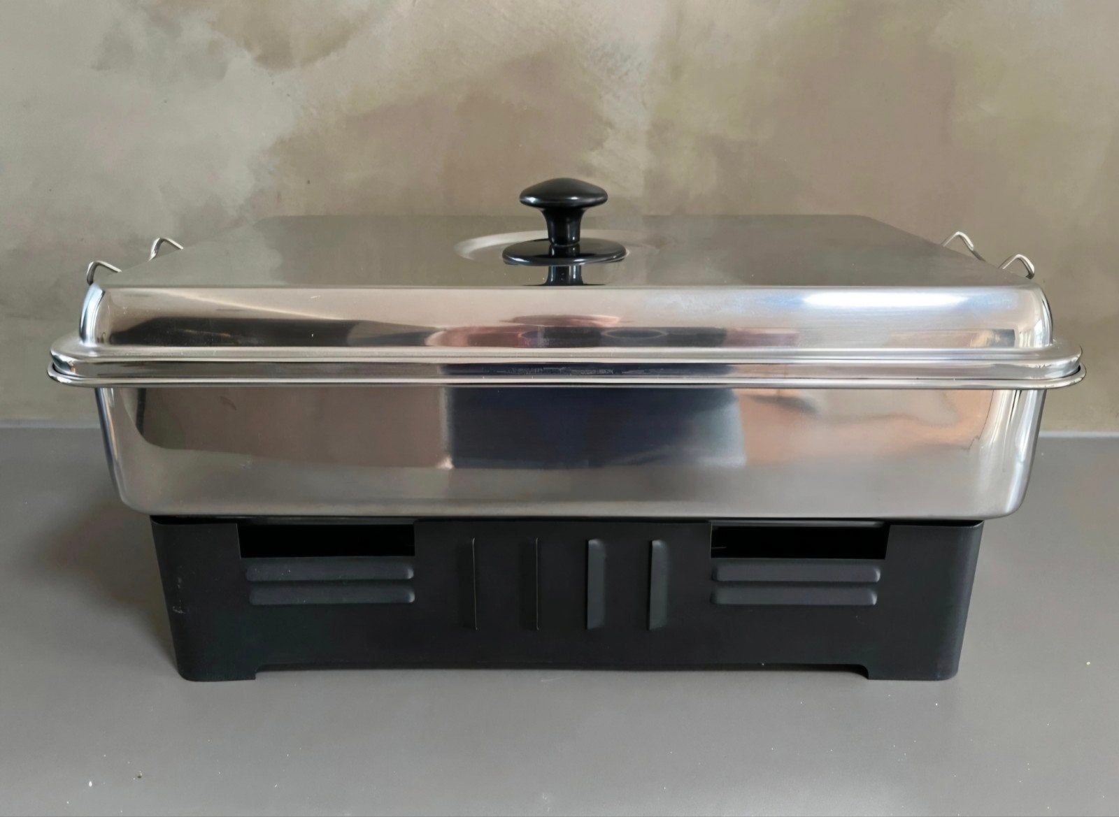 Rookkastje RVS met spiritusbranders en roosters, nieuw, Minder dan 45 cm, Minder dan 45 cm, Nieuw, Ophalen of Verzenden