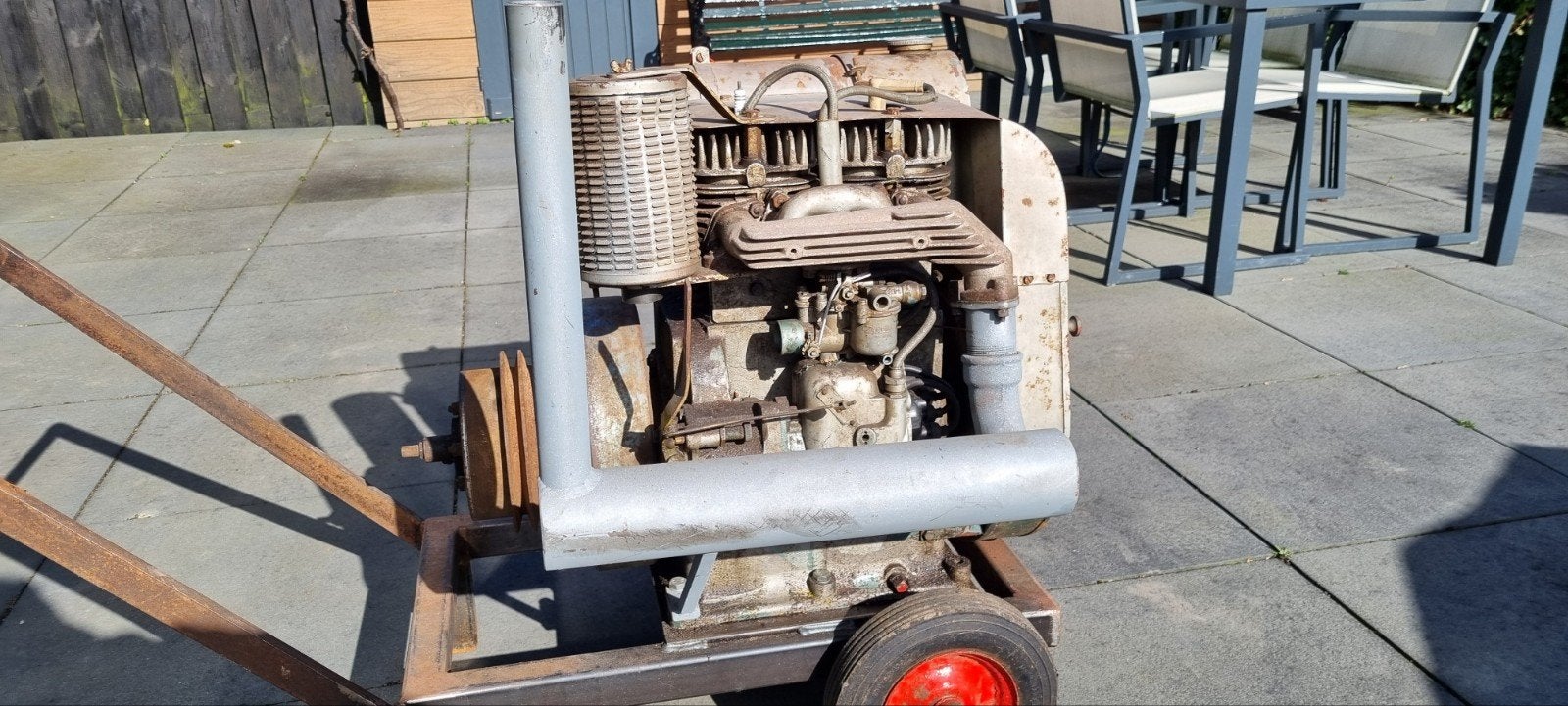 jap 2 cilinder, Doe-het-zelf en Verbouw, Motoren, Ophalen, Dieselmotor