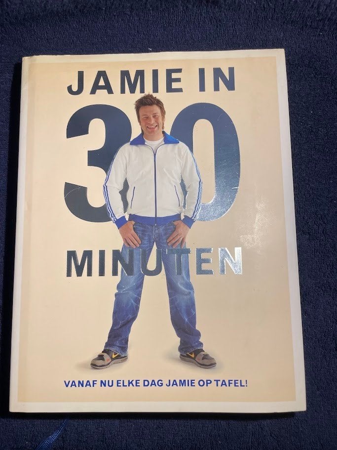 Kookboek: Jamie in 30 minuten - Jamie Oliver., Zo goed als nieuw, Overige typen, Europa, Gezond koken