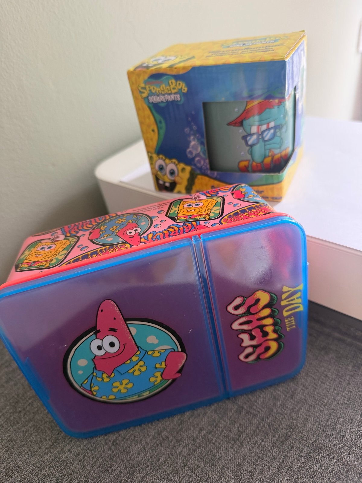 SpongeBob SquarePants Lunchbox en Beker Set - Nieuw, Kunststof, Nieuw, Ophalen of Verzenden, Overige merken