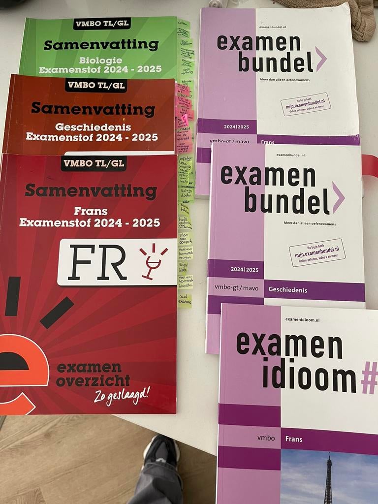 Examenbundels 2024/2025 & samenvattingen 2025 VMBO TL, Ophalen, Gelezen, VMBO, Geschiedenis