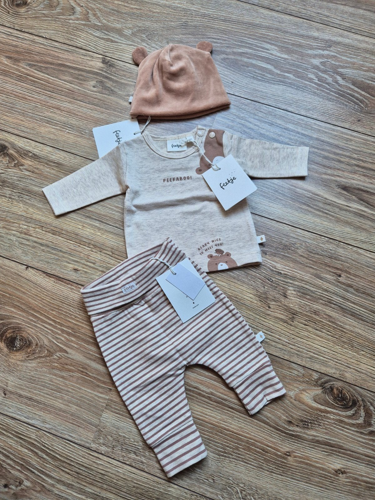 Feetje maatje 44 nieuw, Kinderen en Baby's, Babykleding | Prematuur, Nieuw, Ophalen of Verzenden, Setje, Feetje