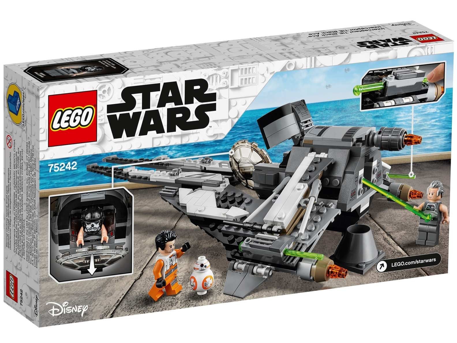 LEGO Star Wars Black Ace TIE Interceptor 75242