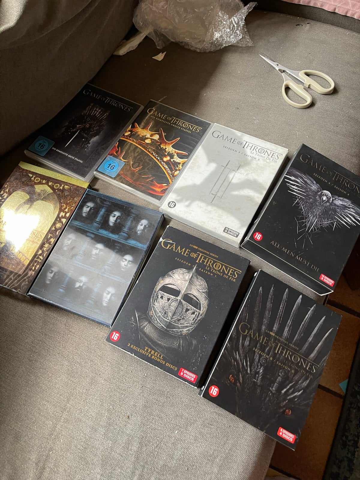 Game of Thrones Complete Serie DVD Boxset - Seizoen 1-8, Vanaf 16 jaar, Nederlands, Science Fiction en Fantasy, Ophalen of Verzenden