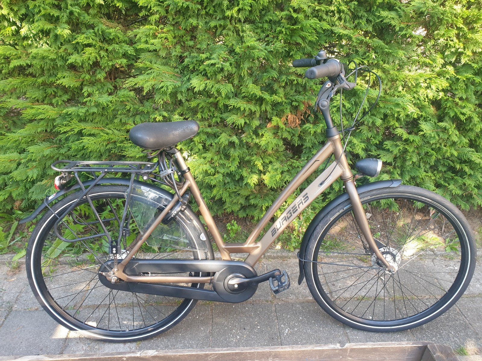burgers urban damesfiets (28inch), Ophalen, Zo goed als nieuw, Overige merken, Versnellingen