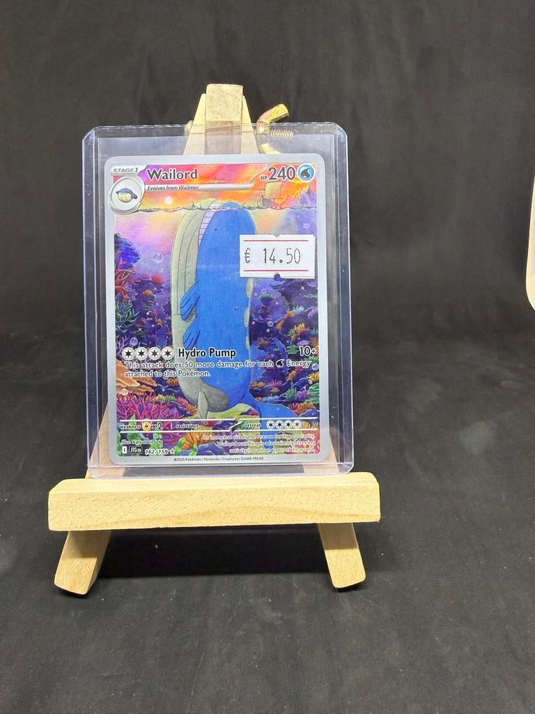 Wailord 162 nm/nm, Ophalen of Verzenden, Zo goed als nieuw