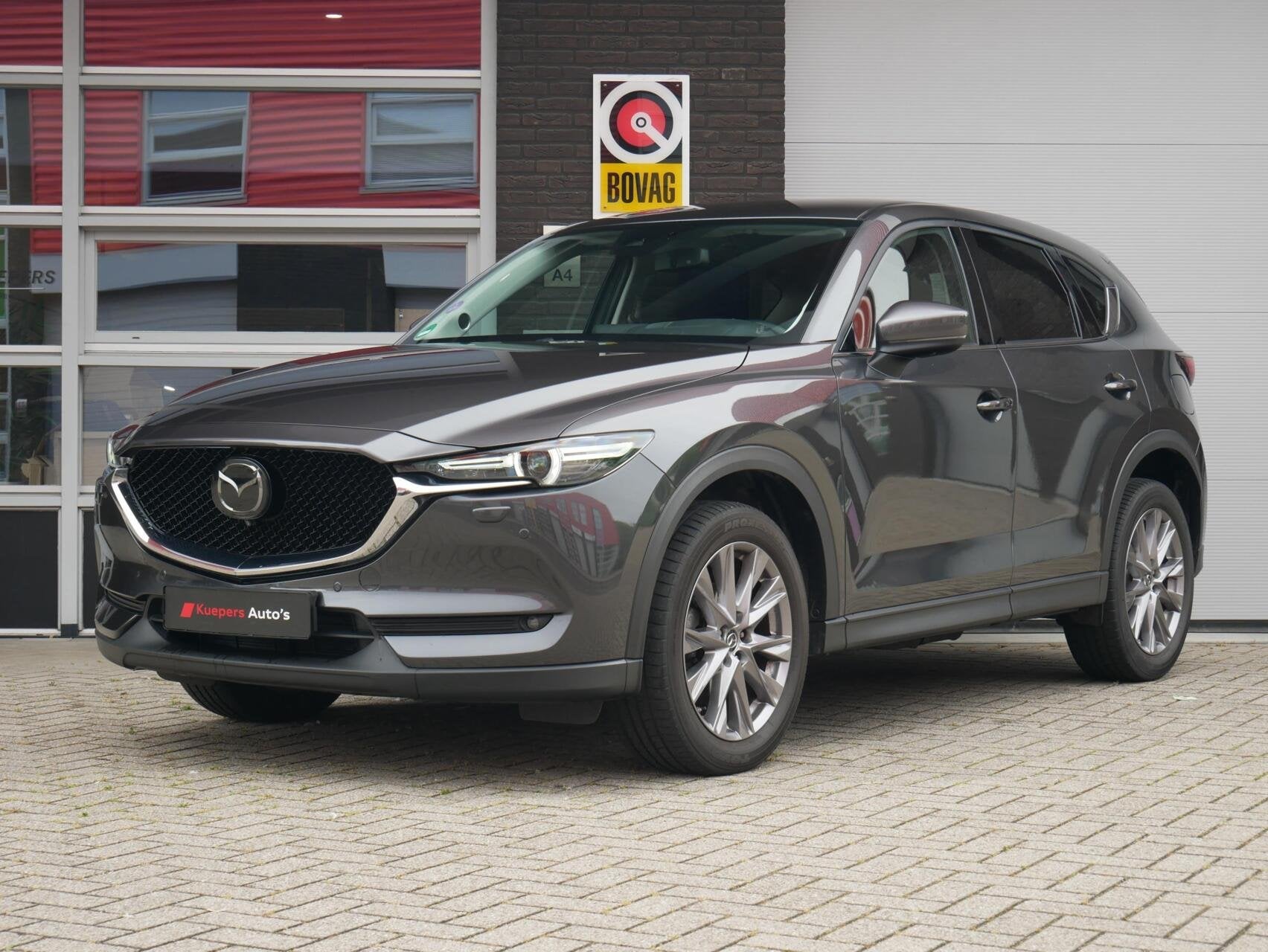Mazda CX-5 2.5 SkyActiv-G 194 Signature BOSE| ACC| 360 Camer, Stof, Gebruikt, 4 cilinders, 2000 kg