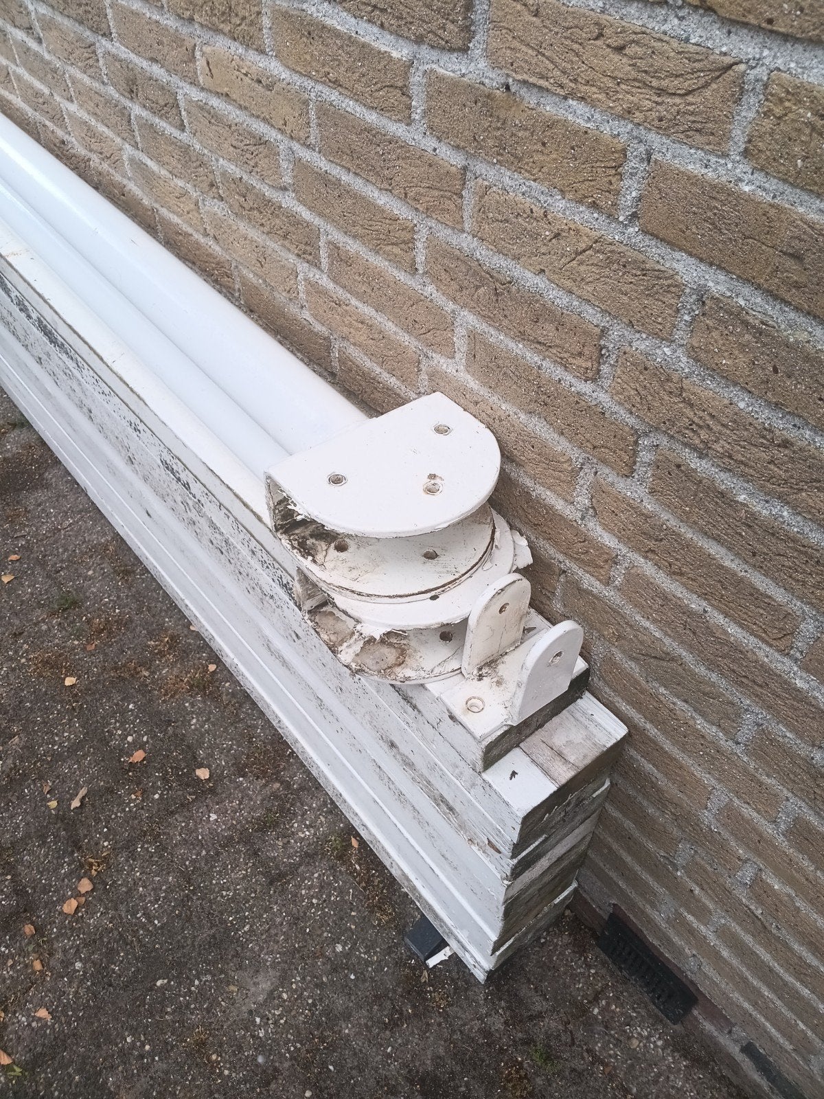 10 balken 260x6x16 2palen 240doorsnee 8cm met steun 10x st, Ophalen, Gebruikt, 250 cm of meer, Balken