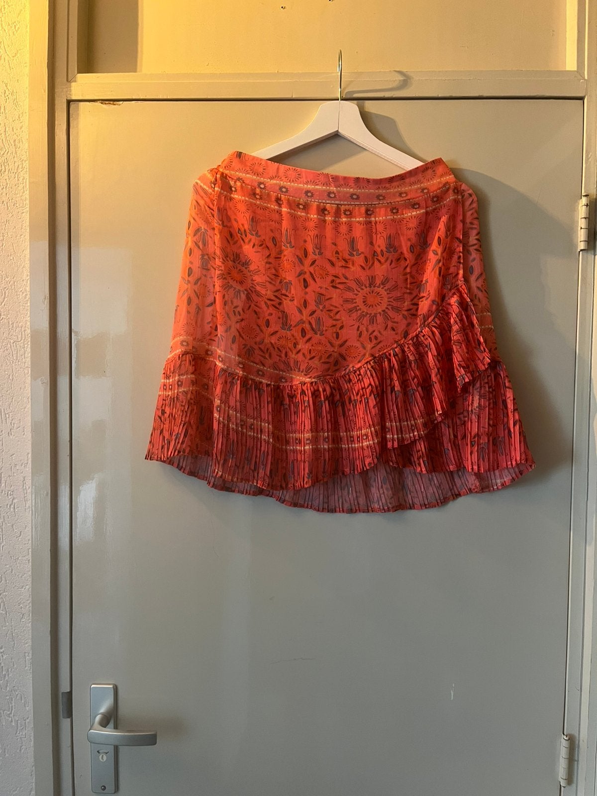 Zomerrokje, nieuw., Maat 38/40 (M), Nieuw, Oranje, Ophalen of Verzenden