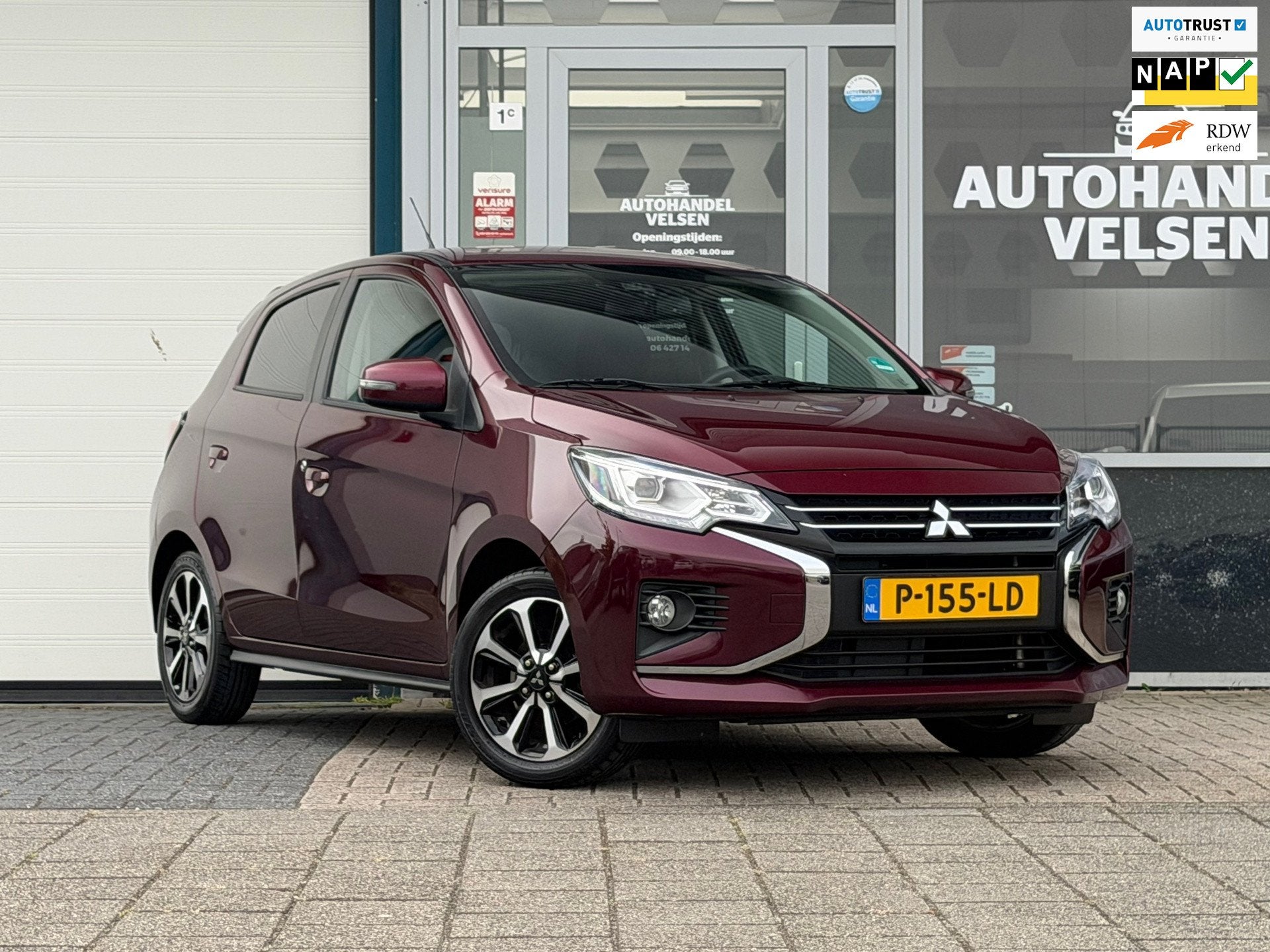 Mitsubishi Space Star 1.2 Instyle Automaat Camera Navi, Gebruikt, Origineel Nederlands, Bedrijf, Automatische klimaatregeling