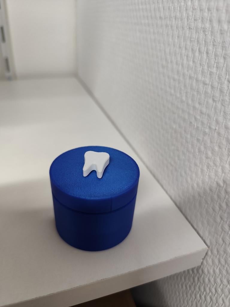 3D Geprint Tanden Doosje, Ophalen of Verzenden, Nieuw, Jongen of Meisje