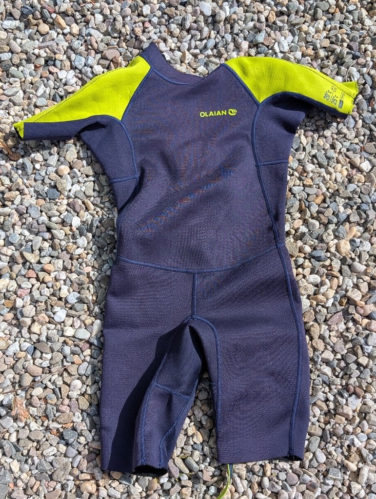 Wetsuit Olaian voor kind 6 - 8 jaar, Ophalen, Wetsuit, Gebruikt, Kind
