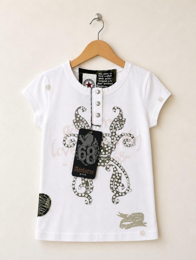 Nieuw shirt Airforce 104, Meisje, Nieuw, Ophalen of Verzenden, Shirt of Longsleeve