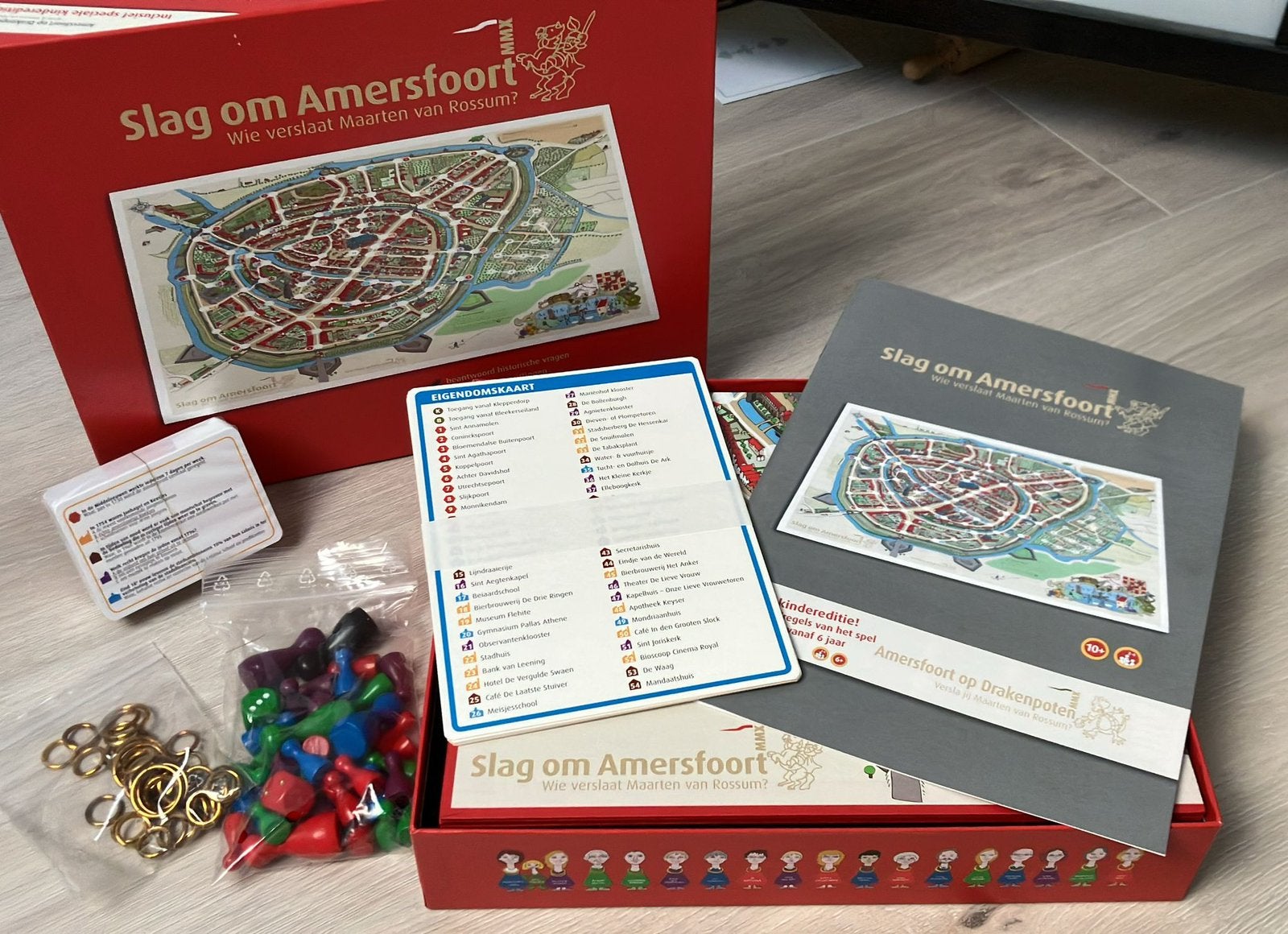 Nieuw Bordspel Slag om Amersfoort versla Maarten van Rossum, Een of twee spelers, Ophalen of Verzenden, Nieuw