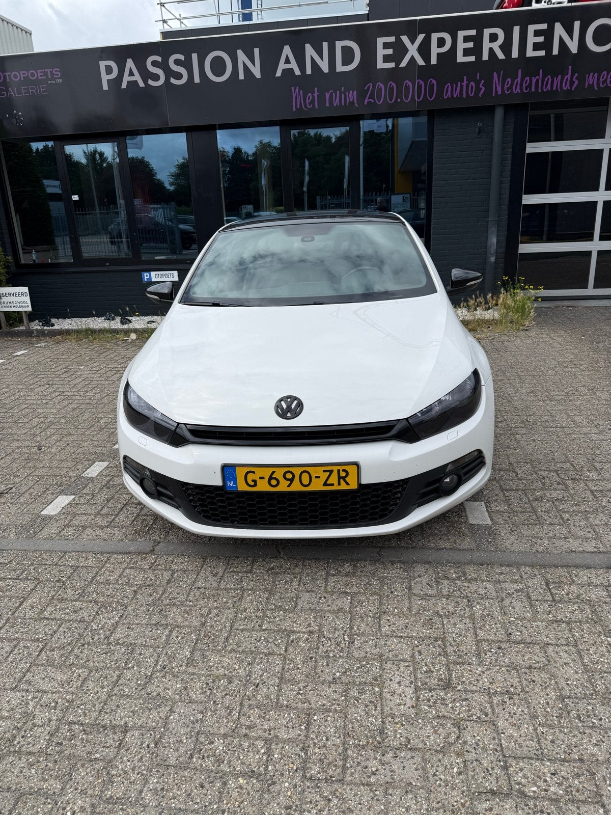 Volkswagen scirocco, Auto's, Volkswagen, Particulier, Benzine, Coupé, Geïmporteerd, Wit, Ophalen