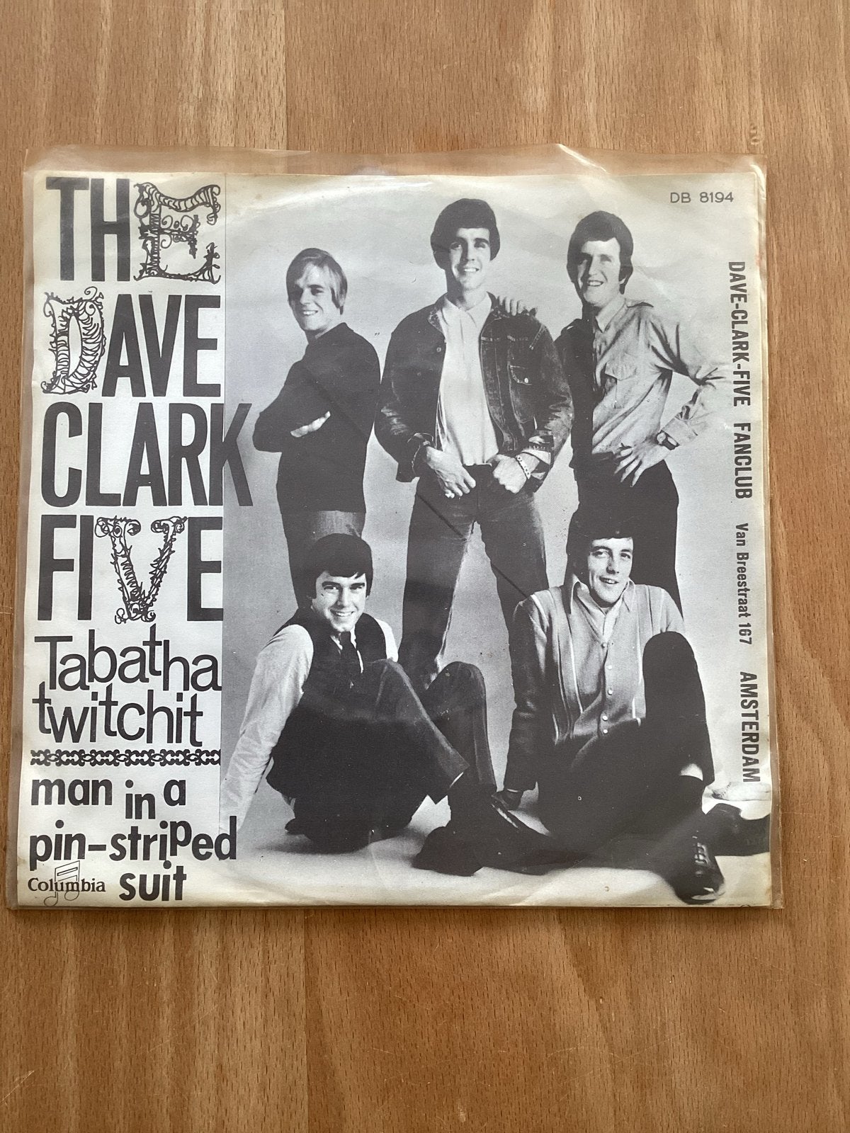 The Dave Clark Five - Tabatha Twitchit / Man in a Pin-Stripe, Gebruikt, 7 inch, Pop, EP