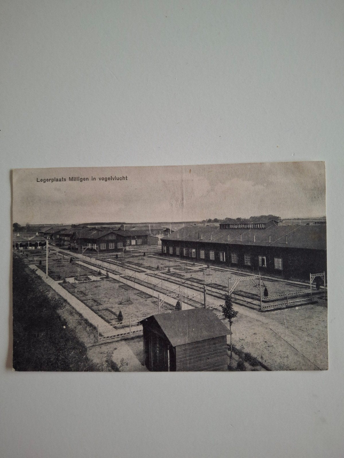 Oude 'ansichtkaart'. Legerplaats Milligen., Ophalen of Verzenden