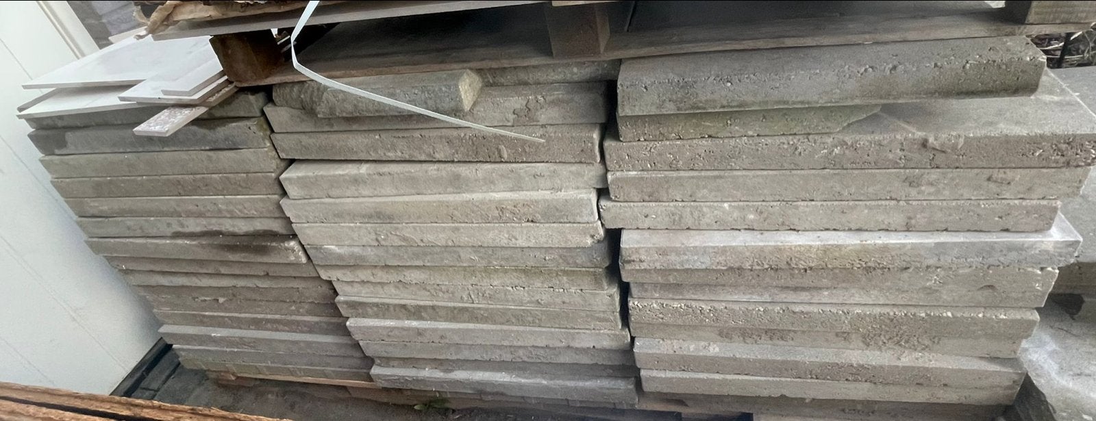 Gebruikte betontegels 60X60, Ophalen, 25 tot 50 cm, Biels, Zo goed als nieuw