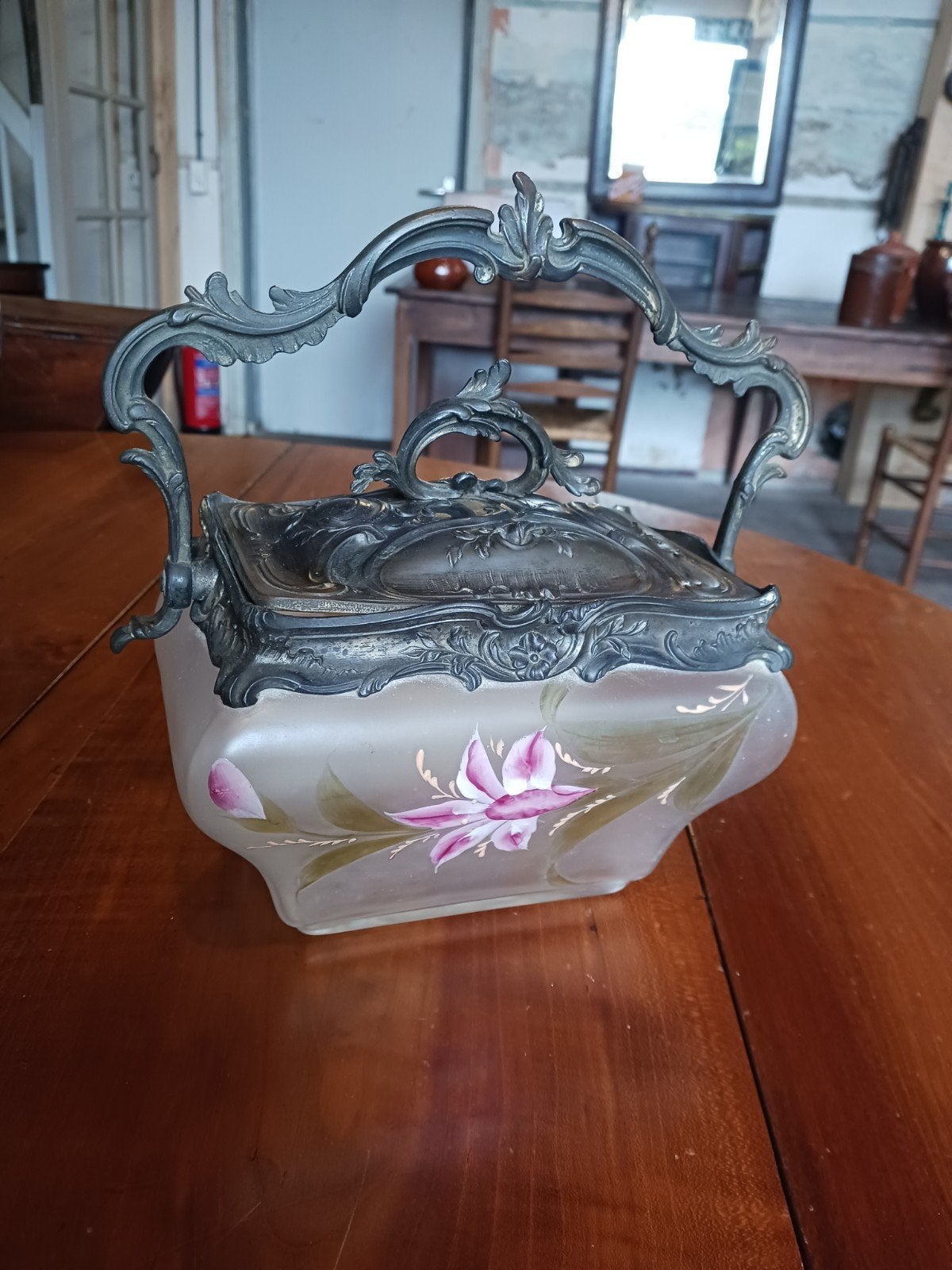 Art Nouveau Koekjespot, Ophalen of Verzenden