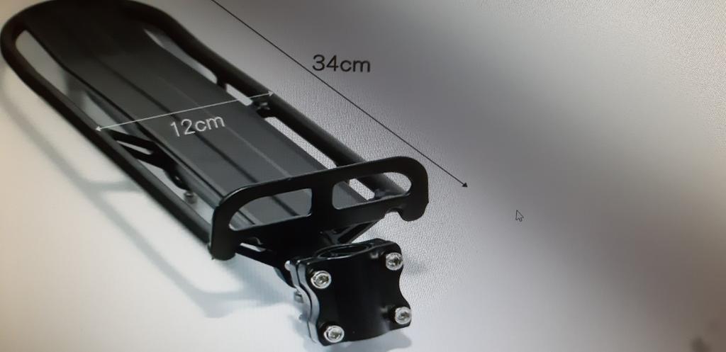 NIEUW zwart aluminium Fietsendrager, Ophalen, Nieuw, Trekhaakdrager