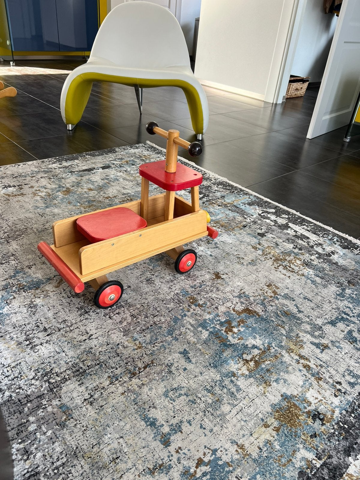 Loopauto, Ophalen, Zo goed als nieuw