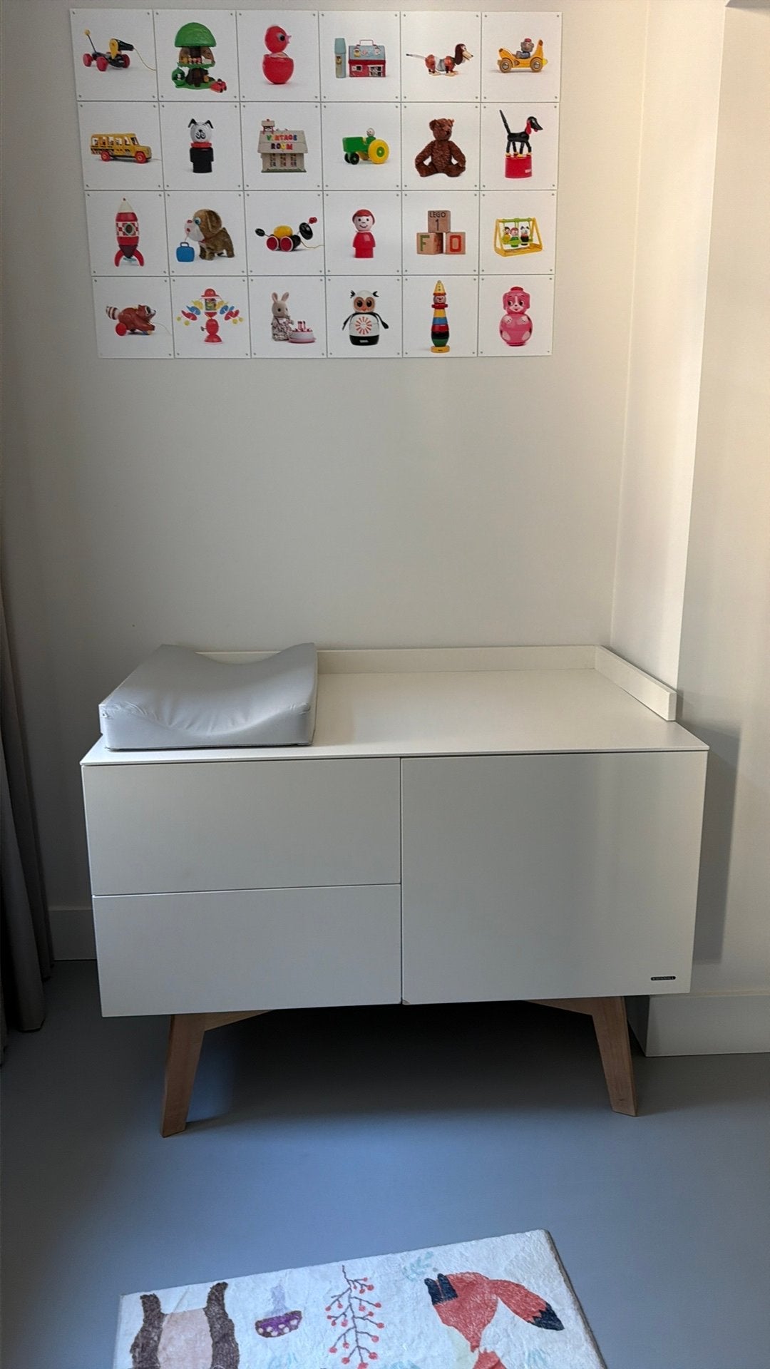 Kidsmill commode wit met bladvergroter