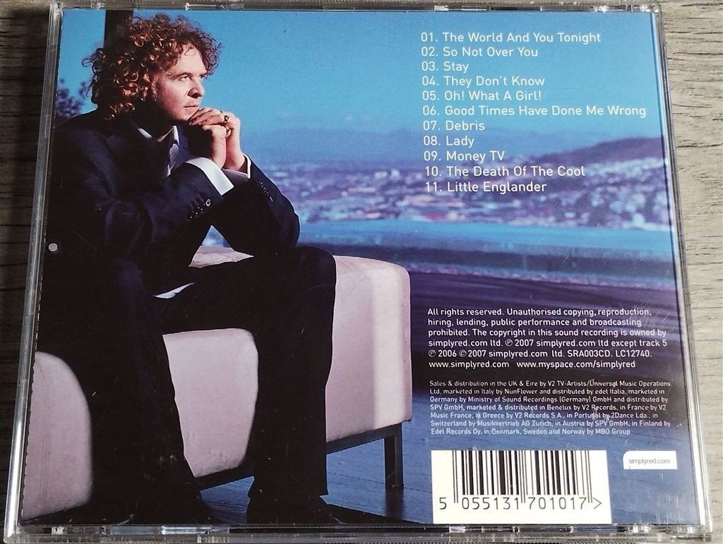Simply Red - Stay, Ophalen of Verzenden, Zo goed als nieuw, Pop