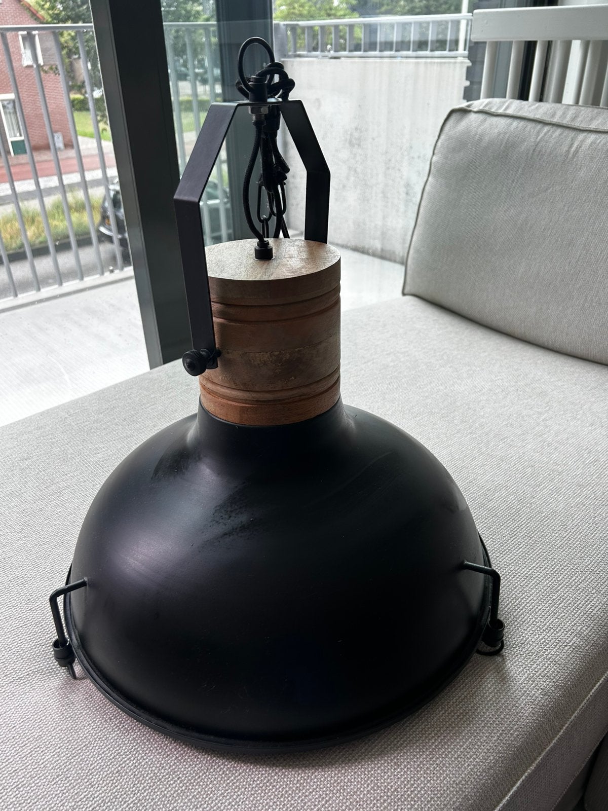 Light and living hanglamp industrieel, Ophalen, Zo goed als nieuw