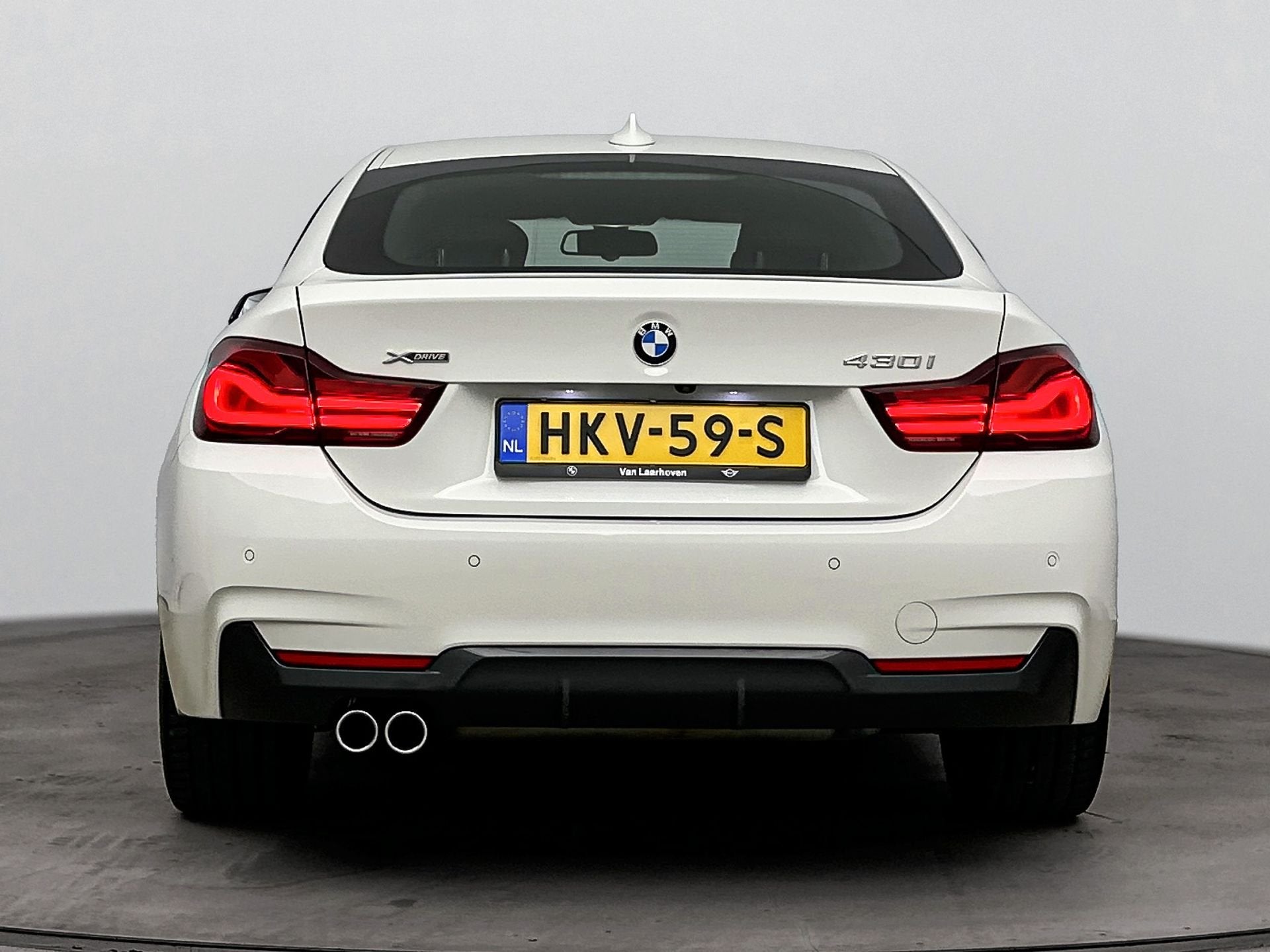 BMW 4 Serie Gran Coupé 430i xDrive M Sport Automaat / Achte, Auto's, 15 km/l, Gebruikt, Alcantara, Wit