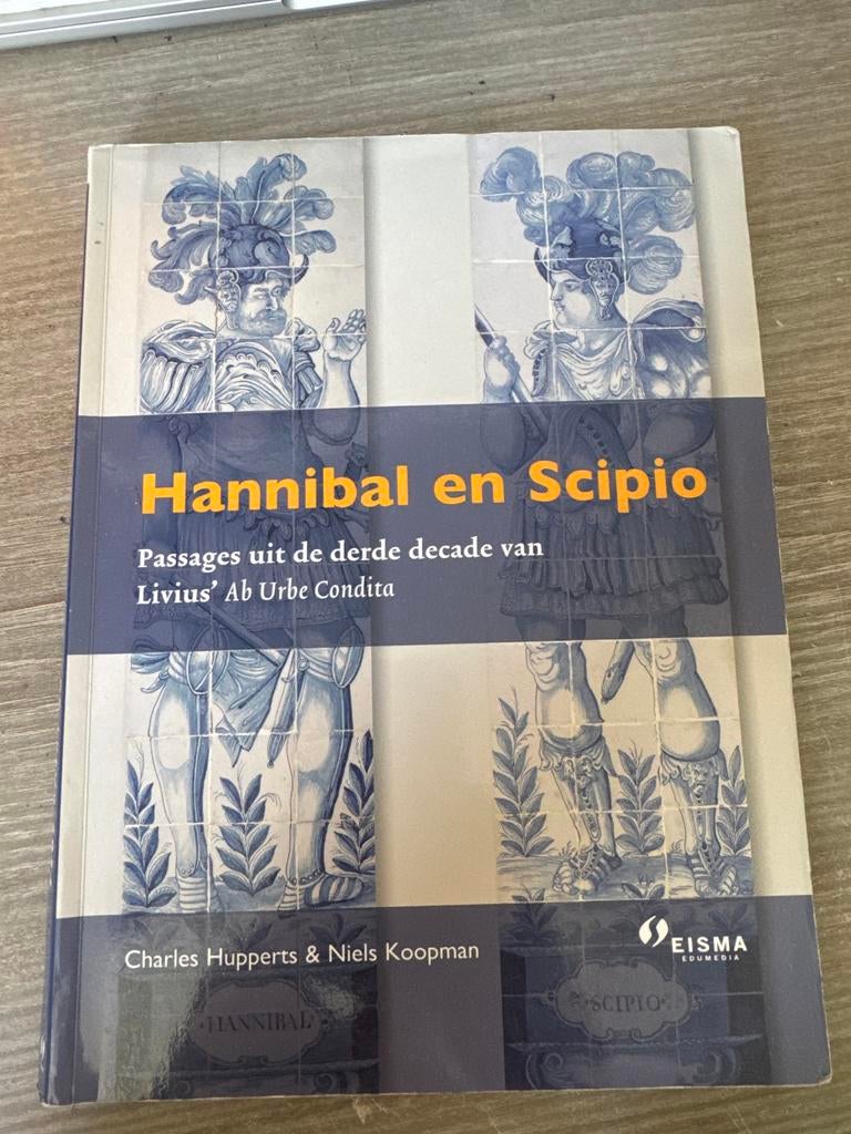 Latijn boek Hannibal en Scipio - Eindexamen voorbereiding, Ophalen of Verzenden, Alpha, Gelezen, Overige niveaus