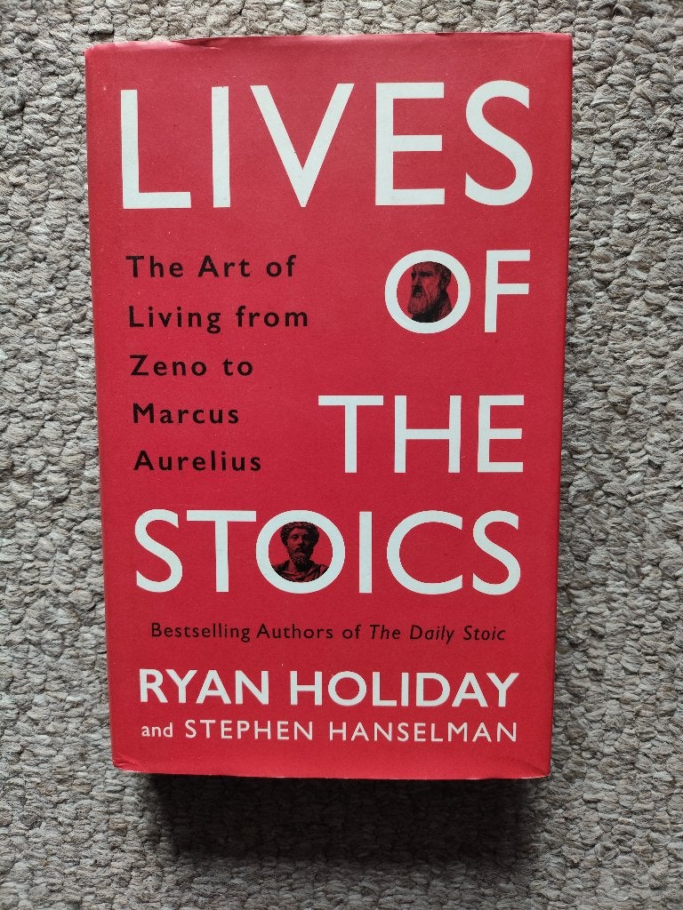 Lives of the Stoics Ryan Holiday hardcover in nette staat, Ophalen of Verzenden, Zo goed als nieuw
